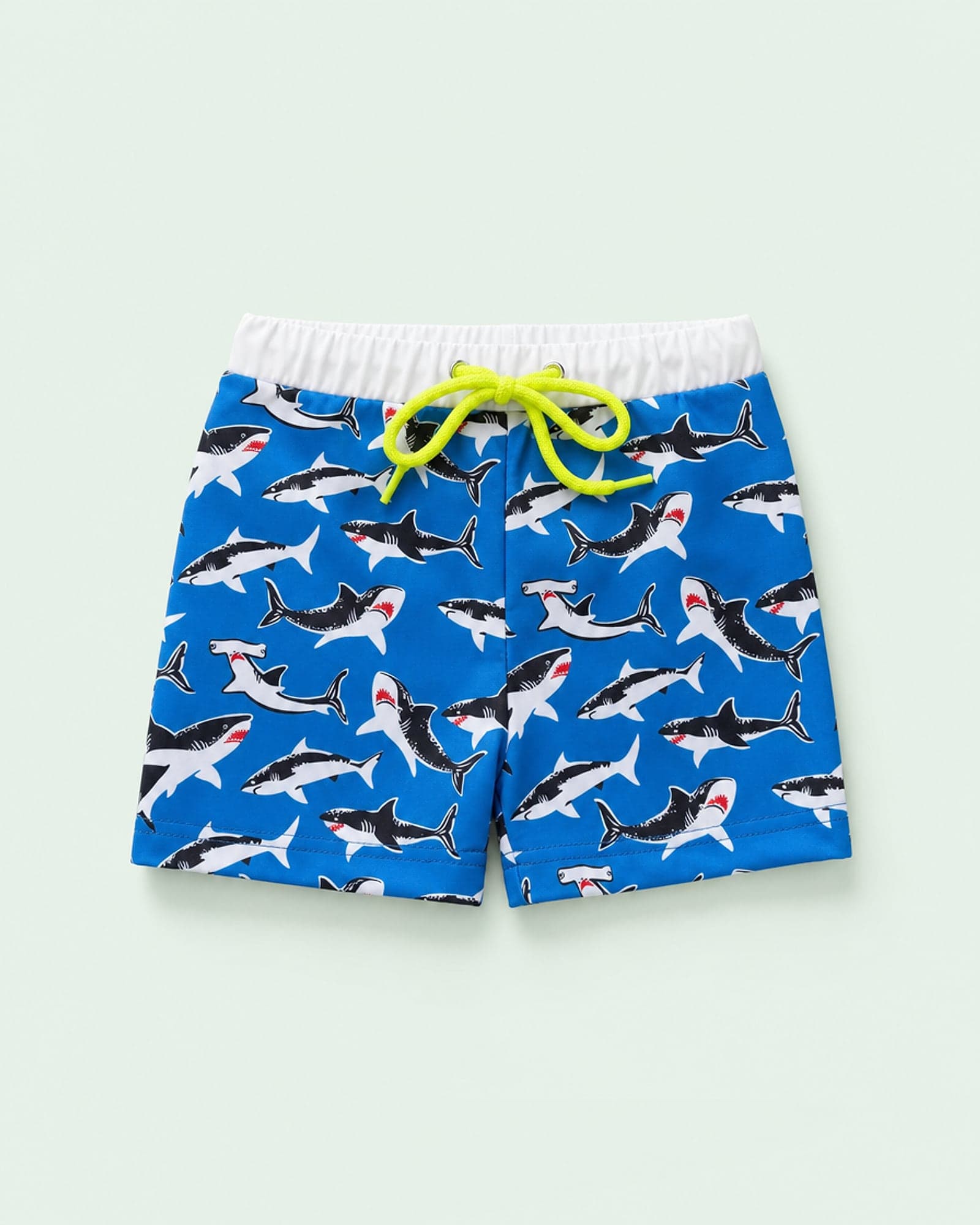 Short de banho tubarões